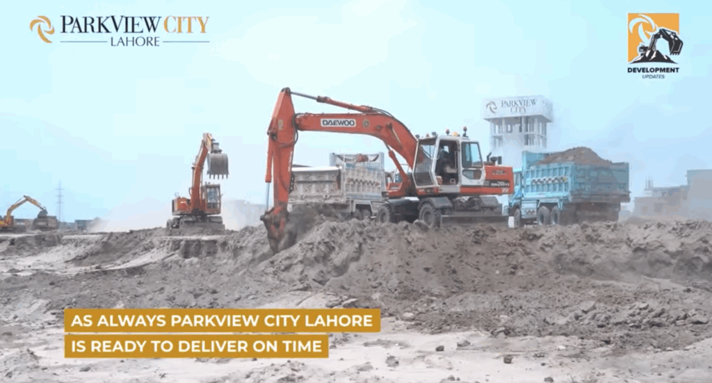 ParkView City Lahore is pleased to share the latest development update for our Tulip Overseas